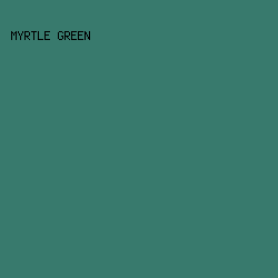 387A6D - Myrtle Green color image preview
