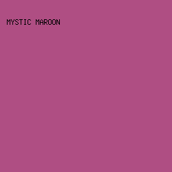 AF4E83 - Mystic Maroon color image preview