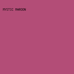 B34D77 - Mystic Maroon color image preview