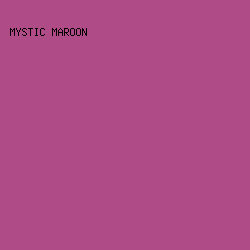 af4b86 - Mystic Maroon color image preview