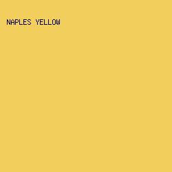 F2CF5C - Naples Yellow color image preview