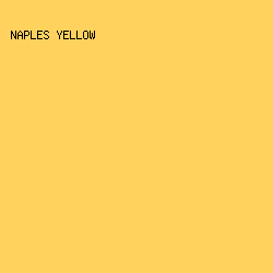 FFD25E - Naples Yellow color image preview