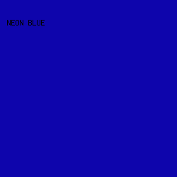 0E05AC - Neon Blue color image preview