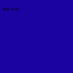 1B03A2 - Neon Blue color image preview