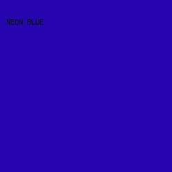 2705AF - Neon Blue color image preview