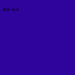 2E049D - Neon Blue color image preview