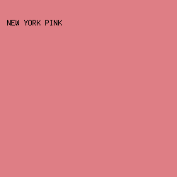 DE7E85 - New York Pink color image preview