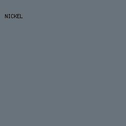 69737c - Nickel color image preview