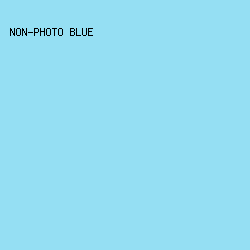 95DFF3 - Non-Photo Blue color image preview