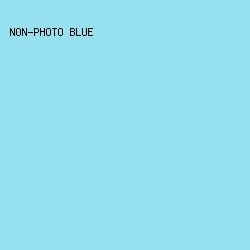 95e1ef - Non-Photo Blue color image preview