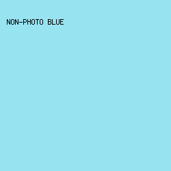 97E3EF - Non-Photo Blue color image preview