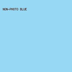 97d9f5 - Non-Photo Blue color image preview
