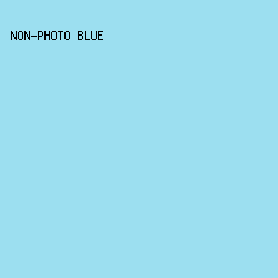9CDFF0 - Non-Photo Blue color image preview