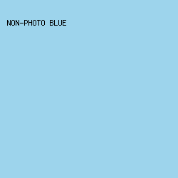 9DD4EC - Non-Photo Blue color image preview