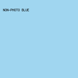 A0D6F0 - Non-Photo Blue color image preview