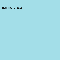 A3DEE8 - Non-Photo Blue color image preview