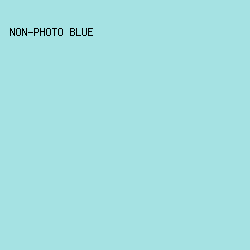 A5E2E3 - Non-Photo Blue color image preview