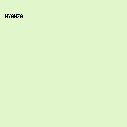 e1f7cb - Nyanza color image preview