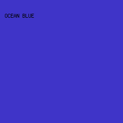 3F34C8 - Ocean Blue color image preview