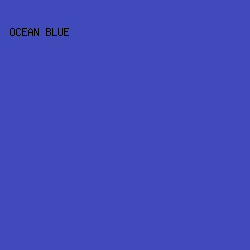 414abb - Ocean Blue color image preview