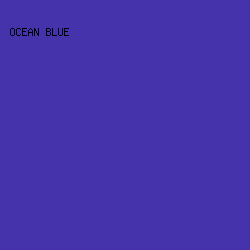 4433ab - Ocean Blue color image preview
