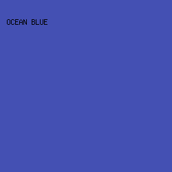 4450b3 - Ocean Blue color image preview