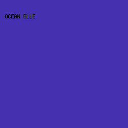 4530B0 - Ocean Blue color image preview
