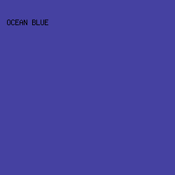 4541A1 - Ocean Blue color image preview