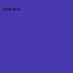 4839B2 - Ocean Blue color image preview