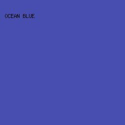 484EB0 - Ocean Blue color image preview