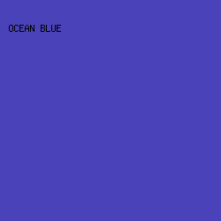 4a42b8 - Ocean Blue color image preview