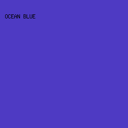 4e3ac3 - Ocean Blue color image preview