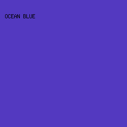 5339C0 - Ocean Blue color image preview