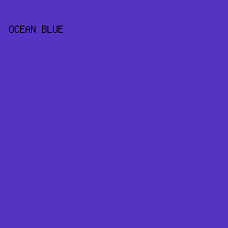 5534c3 - Ocean Blue color image preview