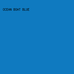0F7AC0 - Ocean Boat Blue color image preview