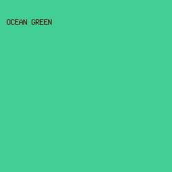 42CE95 - Ocean Green color image preview