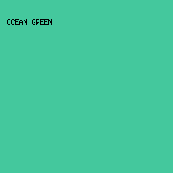 44C89D - Ocean Green color image preview