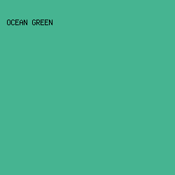 46B491 - Ocean Green color image preview