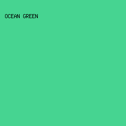 46D491 - Ocean Green color image preview