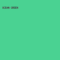 49D292 - Ocean Green color image preview