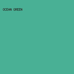 4AB095 - Ocean Green color image preview