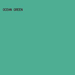 4DAE94 - Ocean Green color image preview