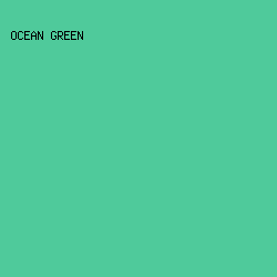 4fca9b - Ocean Green color image preview