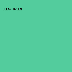 53cc9d - Ocean Green color image preview