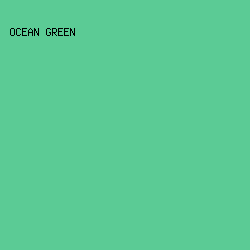 5BCB95 - Ocean Green color image preview