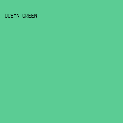 5BCC94 - Ocean Green color image preview