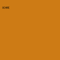 CD7B15 - Ochre color image preview