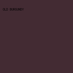 432b33 - Old Burgundy color image preview