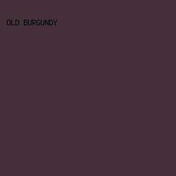 452f38 - Old Burgundy color image preview