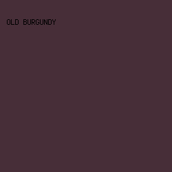 472e38 - Old Burgundy color image preview